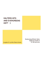 Musiknoten Halters Hits and Evergreens 3 - Stimmen