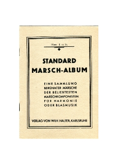 Musiknoten Standard Marsch - Album, Stimmen