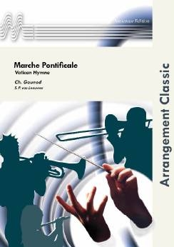 Musiknoten Marche Pontificale, Gounod/Leeuwen