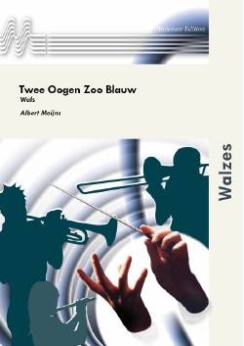Musiknoten Twee Oogen Zoo Blauw, A.Meijns