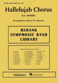 Musiknoten Hallelujah Chorus, Händel/Johnson
