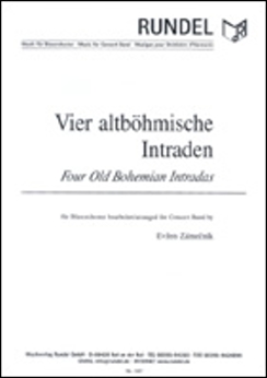 Musiknoten Vier altböhmische Inttraden, Zamecnik