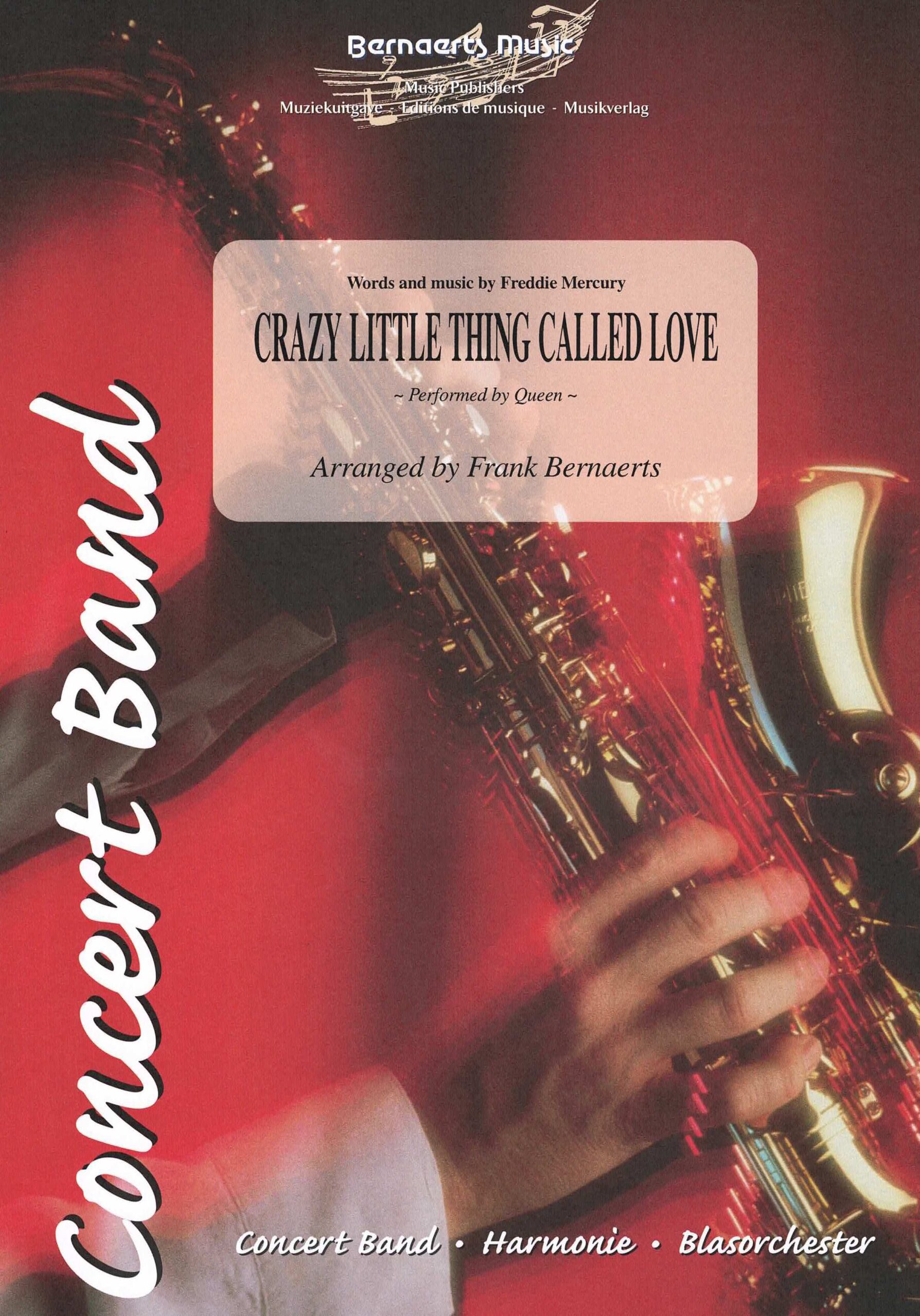 Musiknoten Crazy Little Thing Called Love, Queen/Bernaerts