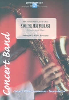 Musiknoten Save the Best for Last, Williams/Bernaerts