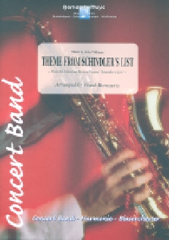 Musiknoten Theme From Schindler's List, Williams/Bernaerts