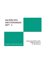 Musiknoten Halters Hits and Evergreens 8 - Stimmen