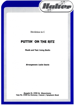 Musiknoten Puttin' on the Ritz, Berlin/Searle