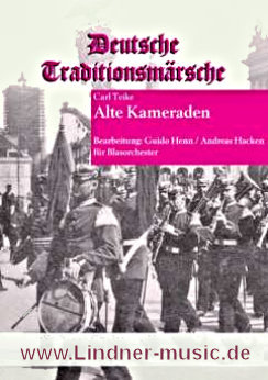 Musiknoten Alte Kameraden, Teike Henn/Hacken