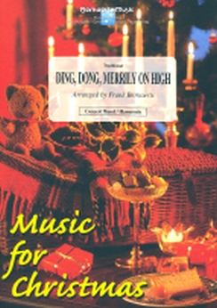 Musiknoten Ding, Dong, Merrily on High, Frank Bernaerts