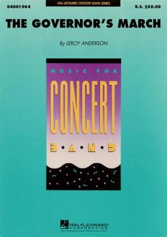 Musiknoten The Governor's March, Anderson