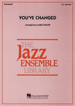 Musiknoten You've Changed - Mark Taylor (Tenorsax Feature) - Big Band