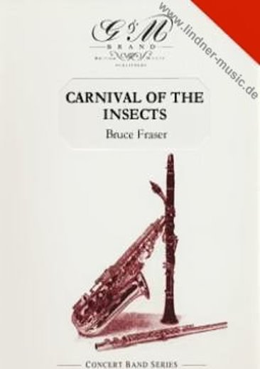 Musiknoten Carnival Of The Insects, Bruce Fraser