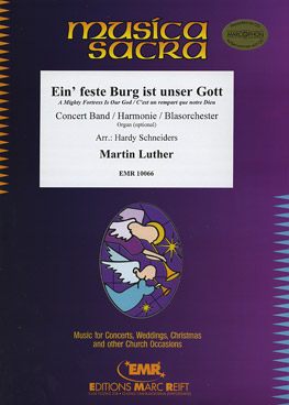 Musiknoten Ein' feste Burg ist unser Gott, Luther/Schneiders