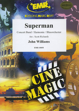 Musiknoten Superman, Williams/Richards