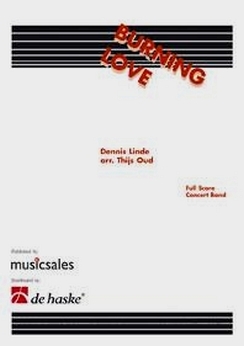 Musiknoten Burning Love, Linde/Oud