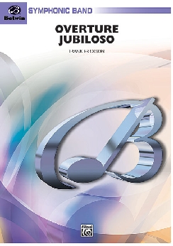 Musiknoten Overture Jubiloso, Erickson