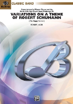 Musiknoten Variations on a Theme of Robert Schumann, Jager