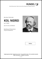 Musiknoten Kol Nidrei, Bruch/Goldhammer