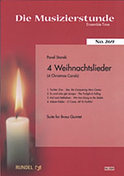 Musiknoten 4 Weihnachtslieder, Stanek