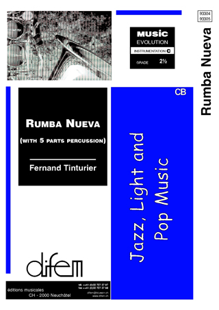 Musiknoten Rumba Nueva, Tinturier