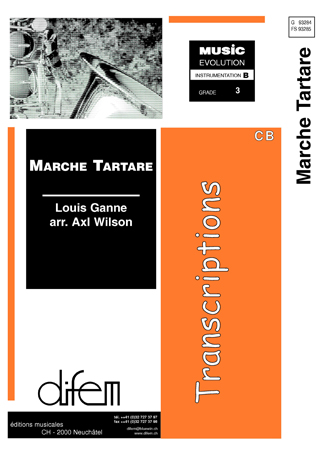Musiknoten Marche Tartare, Ganne/Wilson