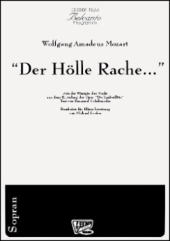 Musiknoten Der Hölle Rache kocht in meinem Herzen..., Mozart/Seeber