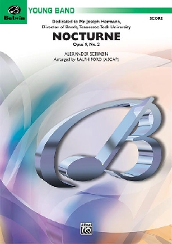 Musiknoten Nocturne, Scriabin/Ford