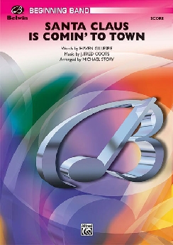 Musiknoten Santa Claus is coming to Town, Coots/Story