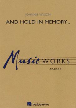 Musiknoten And Hold in Memory, Johnnie Vinson mit CD