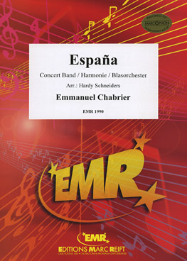 Musiknoten Espana, Emmanuel Chabrier