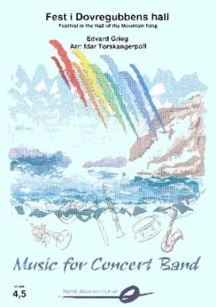 Musiknoten Festival in the Hall of the Mountain King, Edvard Grieg/Idar Torskangerpoll