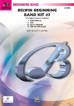 Musiknoten Belwin Beginning Band Kit #3, Offenbach Bullock