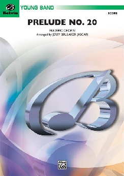Musiknoten Prelude No. 20, Frederic Chopin/Jerry Brubaker