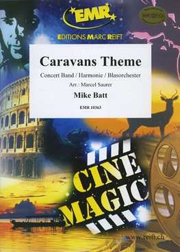 Musiknoten Caravans Theme, Mike Batt/Marcel Saurer