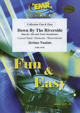 Musiknoten Down By The Riverside (Alto & Tenor Sax Duet), Nau
