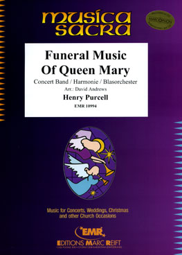 Musiknoten Funeral Music Of Queen Mary, Purcell/Andrews