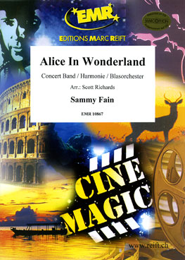 Musiknoten Alice In Wonderland, Fain/Richards