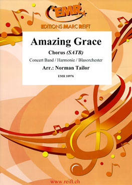 Musiknoten Amazing Grace, Tailor