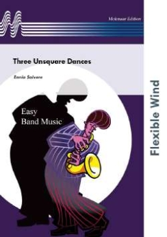 Musiknoten Three Unsquare Dances, Ennio Salvere