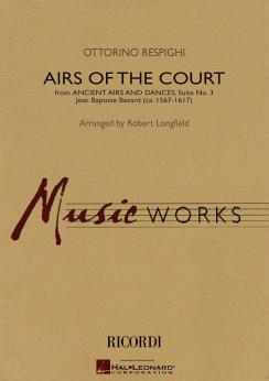 Musiknoten Airs of the Court, Ottorino Respighi/Robert Longfield