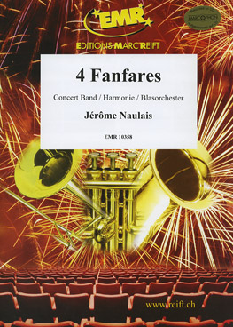 Musiknoten 4 Fanfares, Naulais
