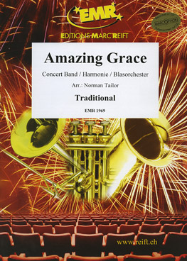 Musiknoten Amazing Grace, Tailor