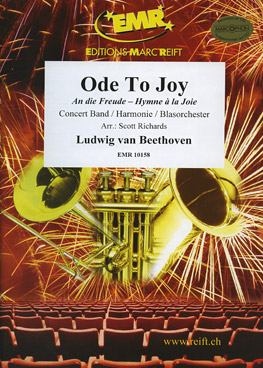 Musiknoten An die Freude, Beethoven/Richards