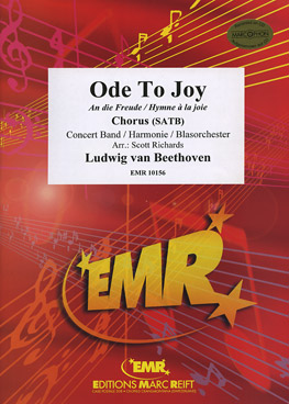 Musiknoten An die Freude (Chorus SATB), Beethoven/Richards