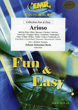 Musiknoten Arioso, Bach/Naulais (Young Band)