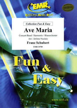 Musiknoten Ave Maria, Schubert/Naulais (Young Band)