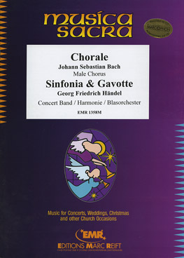 Musiknoten Choral/Sinfonia & Gavotte (Male Chorus), Bach/Händel/Michel