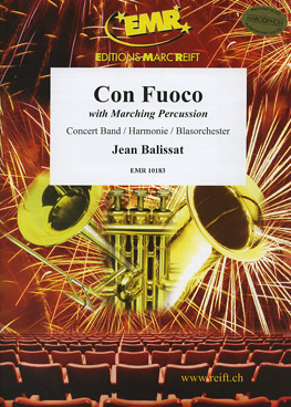 Musiknoten Con Fuoco, Balissat