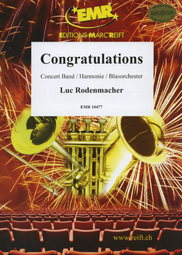Musiknoten Congratulations, Rodenmacher
