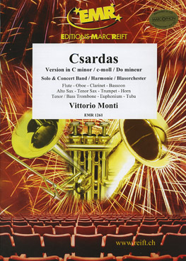 Musiknoten Csardas (Version C minor), Monti/Reift